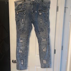 Like New Mens Dressed Blue Cult Denim
